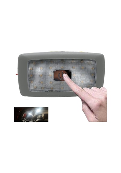 Sanel Led Lamba 12v 34 Ledli İç Aydınlatma Dokunmatik Sıcak Beyaz