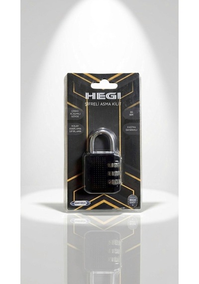 Hegi Şifre Asma Kilit 30mm