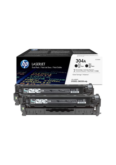 Hp 304A-Cc530Ad Siyah Toner Ikili Paket