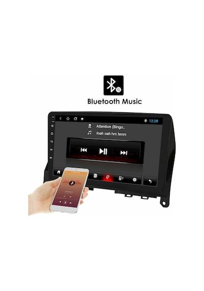 Mercedes C Class 2006-2011 Android 4 Gb Ram + 64 Gb Rom Carplay Multimedya
