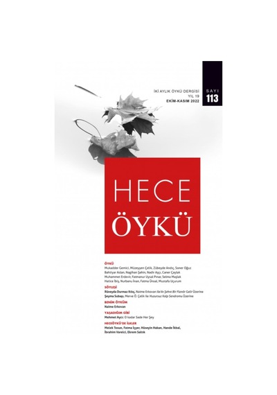 Hece Öykü 113.Sayı Ekim-Kasım 2022
