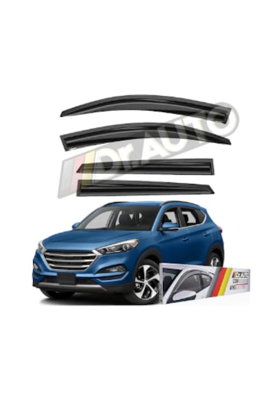Hyundai Tucson 2015-2020 Arası Cam Rüzgarlığı 4'lü