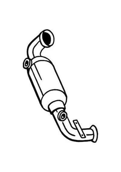 Opel Corsa F Crosland 1,2 1990-1994 Katalizator 9816064980 Psa