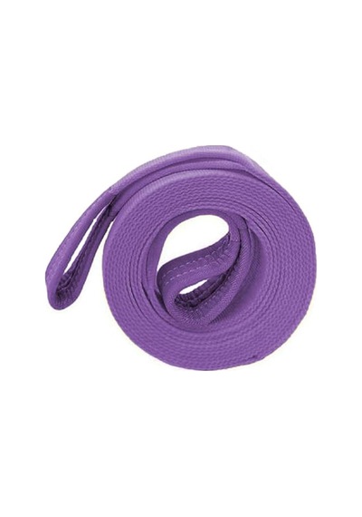 Yük Kaldırma Taşıma İndirme Araç Çekme Halat Sapan Polyester Spanzet Lila Renk 1 Ton 6 Metre Sağlam
