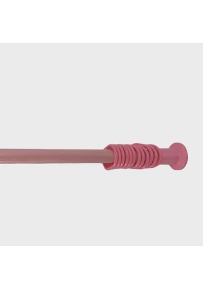 Zethome Banyo Duş Perde Borusu 120cm-210cm Pembe
