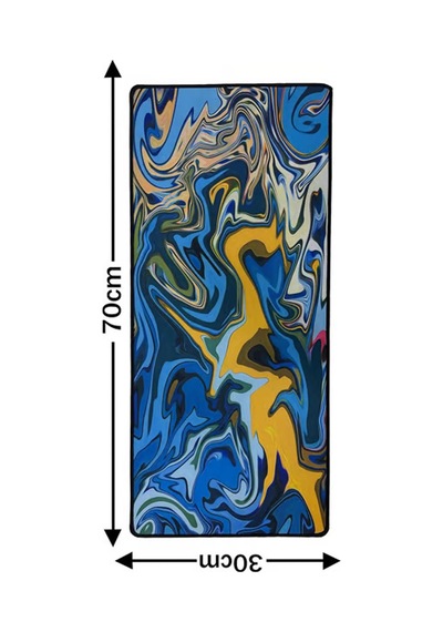 Kaymaz Mousepad Renkli Desenli Oyuncu Mouse Pad 70cm X 30cm Oyuncu Ofis Yayıncı Mousepad