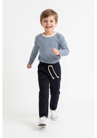 Miababy Mevsimlik Uzun Kol 2li Takım İndigo