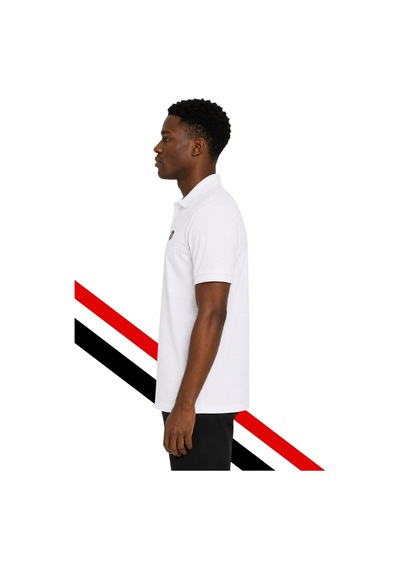 Beşiktaş Lisanslı Beyaz Polo T-shirt Lazer Kutu Beyaz Lzr