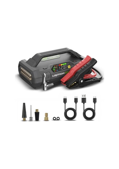 Lokithor Ja3000pro 12v 3000amp Lifepo4 Akıllı Akü + Pompa + + Led Lamba