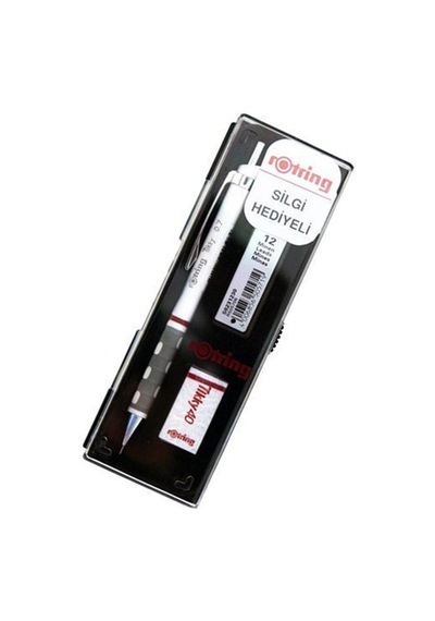 Rotring Tikky Rd Versatil Kalem 0.7 MM + Min + Silgi Beyaz N11.431