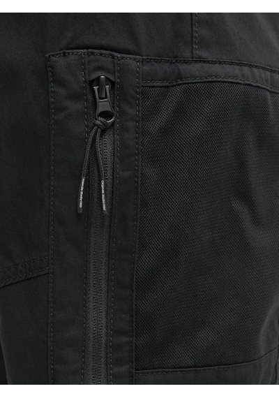 Jack & Jones Jack Jones Erkek Rahat Kargo Pantolon 12282874 Siyah