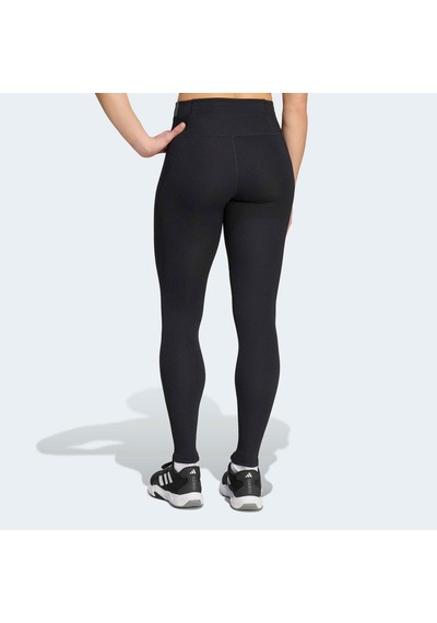 Adidas All Me Rib Kadın Siyah Tayt Kq5810