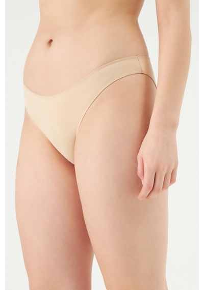 Eros 730 Düşük Bel İzsiz Kadın Slip Külot 3 Lü Paket 3 Renk Çok Renkli