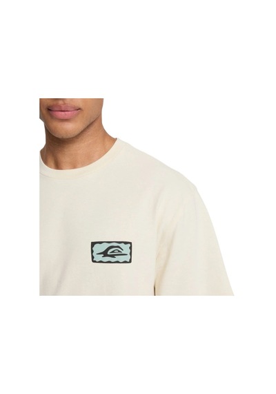 Quiksilver Serenity Splash Erkek Beyaz Tişört Eqyzt08300 Bej