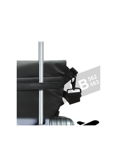 Lenyes Lb562 Dreamer Crossbody Serisi Su Geçirmez Deri Tasarımlı Çapraz Vücut Çantası Siyah Siyah