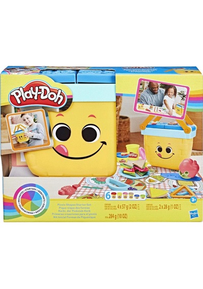F6916 Play-doh Piknik Şekilleri Başlangıç Seti +3 Yaş