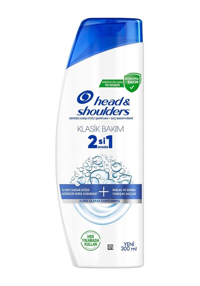 Head & Shoulders Klasik Bakım 2in1 Şampuan 300 Ml - 7 Adet Tarı