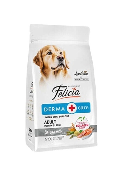 Yetişkin Somonlu M/large Az Tahıllı Breed Hypoallergenic Köpek Maması 15 Kg