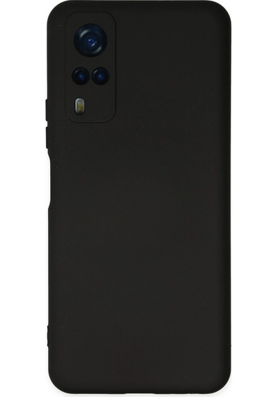 Uryport Vivo Y53s Kılıf Nano İçi Kadife Silikon - Siyah