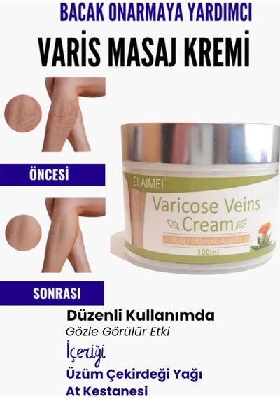 Bacak Varicose Masaj Kremi 100 Ml