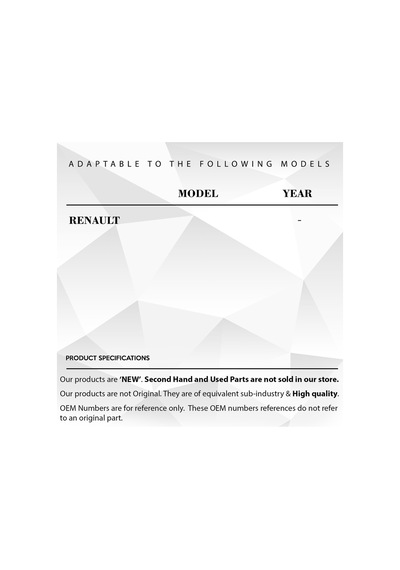 Renault İçin Sunroof Motor Tamir Dişlisi Sertleştirilmiş Çelik