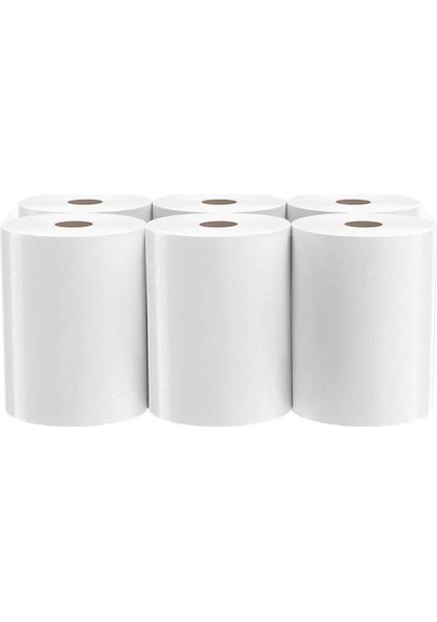 Nevo 2 Kat Hareketli Rulo Kağıt Havlu Makine Havlusu 4 KG 6 x 21 CM