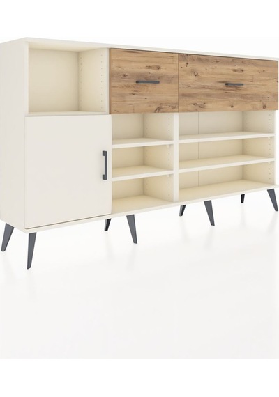 Arges Konsol 6 Raflı 2 Çekmeceli Tek Kapaklı 176x30x99 Aytaşı-aytaşı/çam Aytası/atlas Çam - Aytası Arges Konsol 6 Raflı 2 Çekmeceli Tek Kapaklı 176x30x99 Aytaşı-aytaşı/çam Aytası/atlas Çam - Aytası