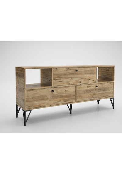 Wood'n Love Mia 160 Cm Metal Ayaklı Tv Ünitesi - Konsol - Atlanti Wood'n Love Mia 160 Cm Metal Ayaklı Tv Ünitesi - Konsol - Atlanti