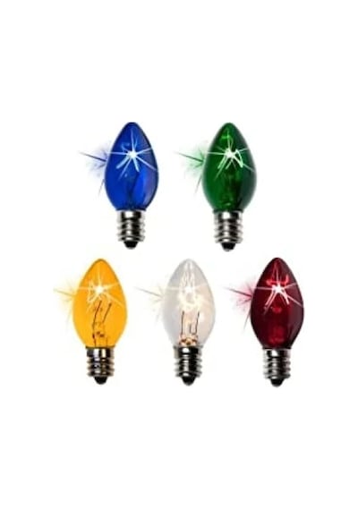 Renkli Parfüm Ampul E14, 10w, 5 Adet -