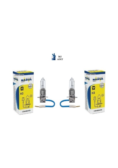2 Adet Narva H3 12v 55watt Standart Ampul 48321