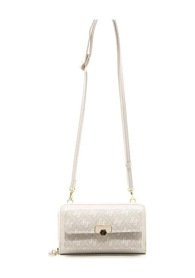 Silver Polo Sp921 Kadın Telefon Çantası Monogram Taş-kemik