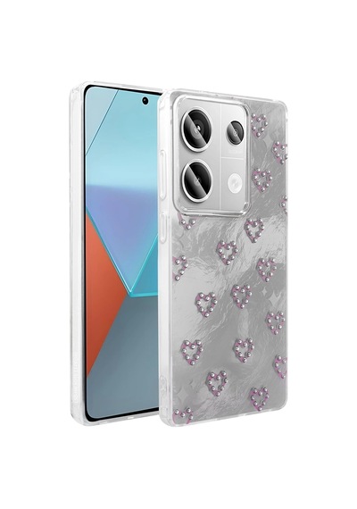 Xiaomi Redmi Note 13 Pro 4g Kılıf Kamera Korumalı Figürlü Zore Ponti Silikon Kapak 1