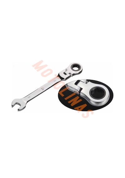 Açık Ve Mafsallı Cırcır Kombine Anahtar 13mm İthal - Servis&tamir