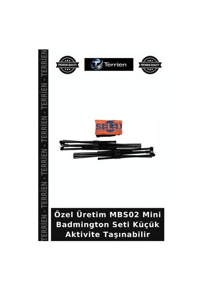 Özel Üretim Mbs02 Mini Badmington Seti Küçük Aktivite Taşınabilir