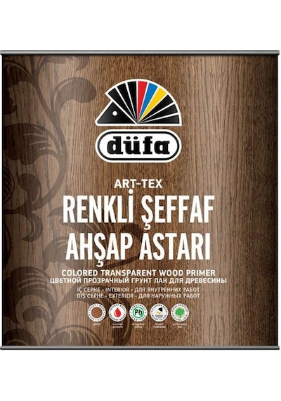 Düfa Art-Tex Renkli Şeffaf Ahşap Astarı 2.5 L Düfa Art-Tex Renkli Şeffaf Ahşap Astarı 2.5 L