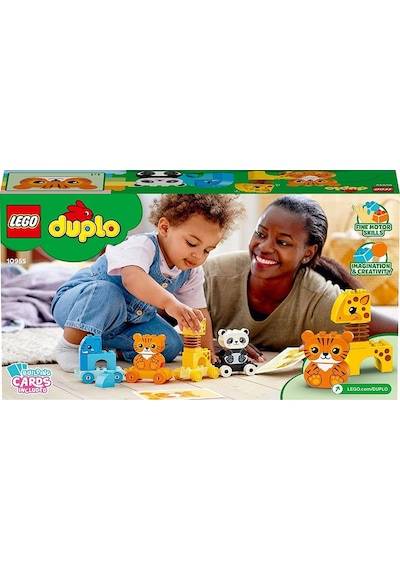 LEGO® Duplo 10955 First Creative Play Hayvan Treni 15 Parça