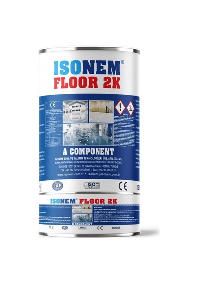 İsonem Floor 2k Solventsiz Epoksi Zemin Boyası 5 Kg Diğer