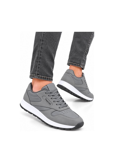 Feerok Urban Günlük Sneaker Unisex Spor Ayakkabı Füme - Beyaz