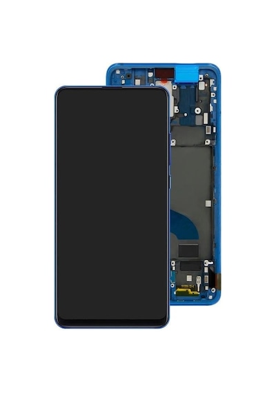 Mi 9t Ekran Dokunmatik Çıtalı Parmak İzi Çalışır Oled Siyah
