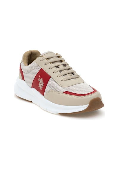 U.S. Polo Assn. Kadın Bej Spor Ayakkabı 50306275-VR011