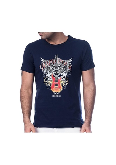 Scorp Graphics Hard Rock Baskılı Erkek Tişört