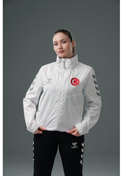 Hummel Dream Milli Takım Yağmurluk Beyaz