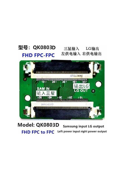 Lcd Panel Flexi Repair Kart Fhd Fpc To Fpc Sam İn LG Uyumlu Out Qk0803D