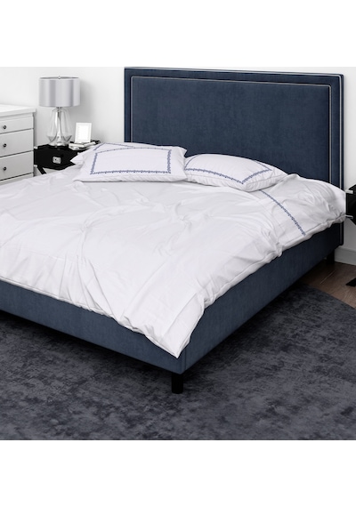 Pure Beyaz Leopar Nakışlı Nevresim Takımı 200x220 4703 Beyaz