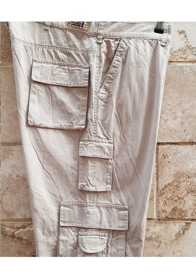 Sea Jeans Özel Üretim 9 Cep Kargo Pantolon Bej