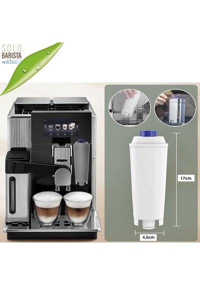 Pure Kafe Ds012 - Delonghi Dlsc002 İçin 2 Adet Kahve Makinesi Su Filtresi