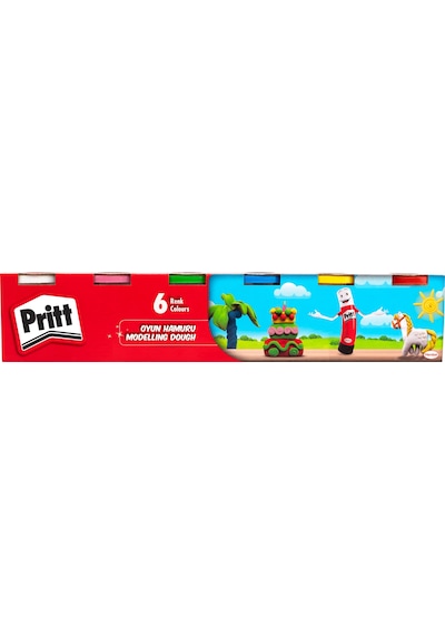 Pritt Oyun Hamuru 6x100 6 Renk