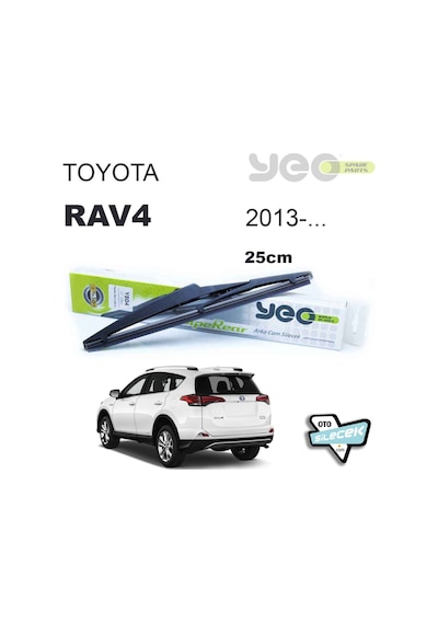 Yunus Emre Otomotiv Toyota Uyumlu Rav4 Arka Silecek 2013- Yeo Wiperear