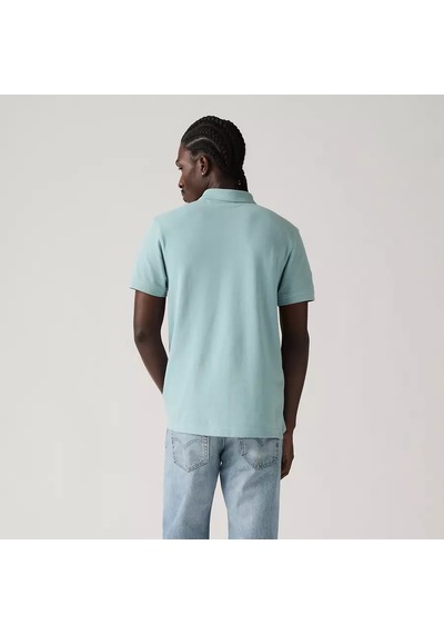 Levi's Erkek 100% Pamuk Standard Fit Polo Yaka Su Yeşili T-shirt - 35883-0283 Yeşil