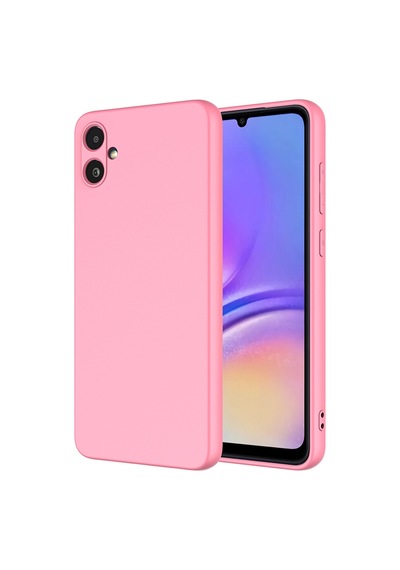 Galaxy Uyumlu A06 Kılıf Yumuşak Silikon Kamera Korumalı Lansman Pazarplus Kırmızı